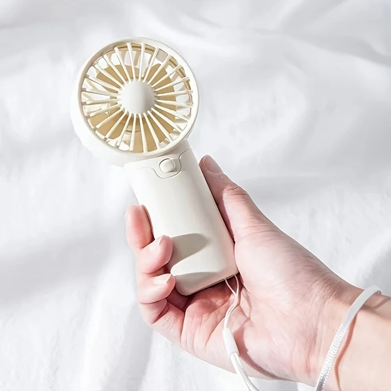 Ventilateur Portatif Rechargeable – Brise Fraîche Où Que Vous Soyez